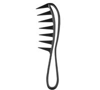 Pettine Denti Larghi - a Dente Largo Elettrostatico Capelli Bagnati E Asciutti | Grandi Dimensioni Pettine Districante Grande Per Capelli Ricci | Pettine Con Manico Per Salon, Domestico