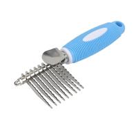 Pettine Per Eliminare I Nodi Dei Cani,Ergonomico E Delicato In Metallo | Accessorio Toelettatura Per Gatti A Lungo - Per Pelo Lungo E Corto, Cuccioli E Gattini, Casa, Viaggio, Appartamento, Ester