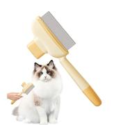 Pettine Per Pulci Per Cani E Gatti - Spazzola Antipulci │ Pettine A Denti │ Strumento Per Toelettatura E Rimozione Pelii | Autopulente, Ergonomico E In Acciaio Per Una Cura Completa