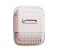 Pettine Volumizzante - 7,5 x 6 x 1,8 cm Spazzola Retrattile Per Radici E Styling Frangia, Pettine Multifunzionale Per Donnpe Tutti I Tipi Di Capelli, Viaggio, Doccia, Salone, Casa E Hotel