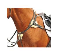 HKM Pechopetral con martingala Marrón Pony