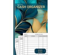 Petty Cash Organizer: A Record Keeping Register | Office Petty Cash Registry Book.
