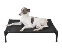pettycare Cama elevada para perros al aire libre, cuna elevada para perros grandes, catres resistentes para mascotas, impermeables, refrescantes, lavables y transpirables, malla Teslin, duradera,