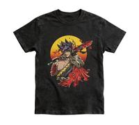 PETUNFV Camiseta Vintage Hades & Hades 2 | Zagreus Melinoë Cerbero Mitología Griega, Algodón Lavado Ácido Unisex para Fans De Juegos Indie-2||l
