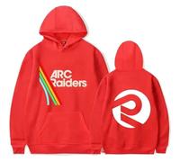PETUNFV Sudadera ARC Raiders PvPvE Shooter Fan Made | Unisex Retro con Capucha Y Bolsillo para Hombre Y Mujer-Red||m