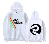PETUNFV Sudadera ARC Raiders PvPvE Shooter Fan Made | Unisex Retro con Capucha Y Bolsillo para Hombre Y Mujer-White||l