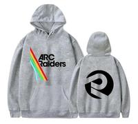 PETUNFV Sudadera ARC Raiders PvPvE Shooter Fan Made | Unisex Retro con Capucha Y Bolsillo para Hombre Y Mujer-Gray||s