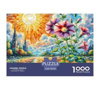 Petunia Hybrida Puzzle Da 1000 Pezzi Offrire in Regalo Gioco Familiare Giochi Rilassamento E Intelligence Regalo per Amore E Amico per Adulti E Bambini Dai 12 Anni in Su 70x50cm/1000pcs