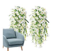 Petunias falsas - Petunias falsas flores de seda - Flores resistentes a la intemperie, plantas eternas para porche, jardín, maceta, pasarela, jarrón, patio, ventana