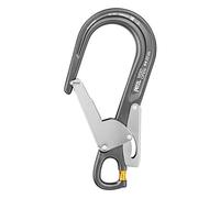 Petz-l MGO Open 110 mm Conector Gran Abertura - Doble Cierre Automático, 23 kN, Aluminio, EN 362