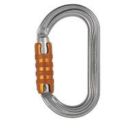 Petz-l Mosqueton Simetrico Cierre de Rosca 25 kN 70 g EN 362 - Gris