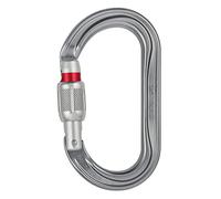 PETZL Ok Screw-lock - Mosquetón para escalada - Gris - EU Unica