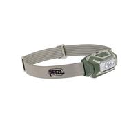 PETZL ARIA 1 RGB, compacto, duradero, impermeable faro con modos blanco, rojo, verde y azul, 350 lúmenes, desierto