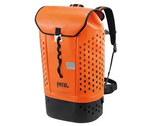 Petzl, Alcanadre Guide 45, Bolso, Naranja/Negro, 45 L, Unisex-Adulto
