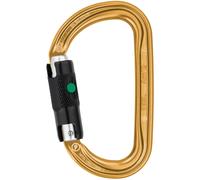 Petzl Am'D Ball Lock mosquetón de seguridad de triple acción de escalada - Gold