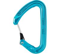 Petzl Ange L mosquetón con gatillo de alambre de escalada - Light Blue