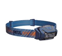 PETZL ARIA 2R RGB Headlamp - Lightweight & Rechargeable 625 Lumen Headlamp - Blu