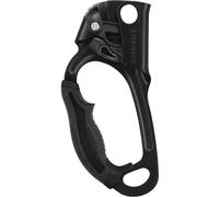 Petzl Ascension puño bloqueador para trabajo y espeleología - Total Black - Izquierda