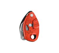 Asegurador con bloqueo asistido mediante leva petzl grigri® rojo/ ST