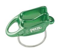 PETZL Asegurador REVERSO - Unisex, Verde, Talla Única
