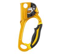 Petzl - Bloqueadores Escalada - Ascension de Aluminio - Talla Derecha - Amarillo Amarillo Derecha