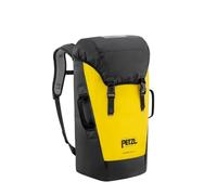 Petzl Bolsa de transporte unisex de transporte de 45 litros, resistente lona de TPU, color amarillo y negro, bolsa de material para cuerdas y equipo, 58 x 32,5 x 28 cm, S042BA00