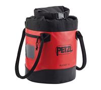 Petzl, Bucket 15, Bolsa De Soporte Autoportante, Rojo, 15 Liters, Unisex Adulto