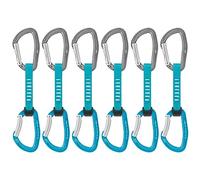 PETZL - Cinta exprés DJINN AXESS 6-Pack - Unisex, Turquesa, 12 cm