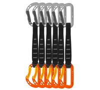 Petzl - Cintas express Escalada - Pack 6 Spirit Express de Aluminio - Talla 17 cm - Gris Gris 17 cm