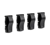 Petzl - Clips para Linterna Uni Adapt - Unisex, Negro, Talla Única