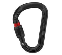 PETZL Conector de fijación con bloqueo de tornillo, color negro