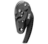 Petzl D020AA01 - Descendedor de Cuerda (10 a 11,5 mm, tamaño pequeño), Color Negro
