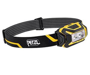PETZL Distribution - Lámpara frontal compacta Aria 2R, impermeable, 450 lúmenes, camo-batería incluida, E071AA00 600