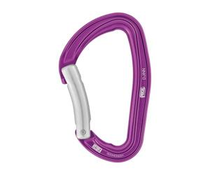 Petzl, Djinn, Robador Robusto para Trepar En El Acantilado, Violeta, Leva Curva, Adulto Unisex