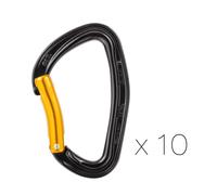 Petzl Djinn Steel 10-Pack mosquetones de escalada (pack 10 unidades)