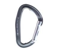 Petzl Djinn Straight Gate Mosquetón de engaste Talla única Gris