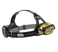Petzl duo s negro, amarillo linterna con cinta para cabeza