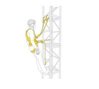 Petzl, Fall Arrest and Work Positioning Kit, para El Kit De Escalada, Multicolor, 1, Unisex-Adulto