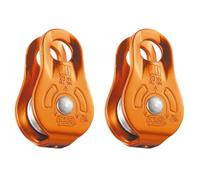Petzl FIXE S polea compacta (Paquete de 2)