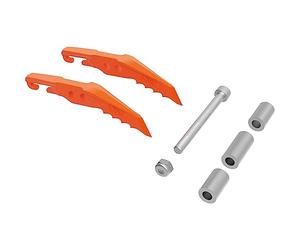 PETZL Frontalzackenkit, Lynx Juego De Llaves Frontales Unisex Adulto, Naranja (Orange), Talla Única