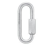 Petzl, Go 8 Mm, Enlace Rápido Gran Abertura para Los Gimnasios De Escalada, Gris, 8 Mm, Unisex-Adulto