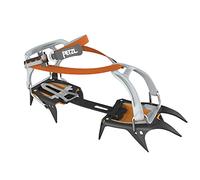 PETZL Irvis Flexlock - Crampones Unisex (Talla 36-45), Color Naranja