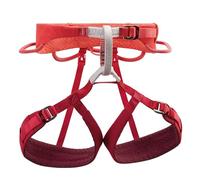 Petzl LUNA - Arnés de escalada para mujer, color rojo coral, talla XS
