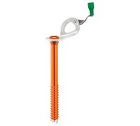 PETZL, Luz de Velocidad láser, Tornillo de Hielo Ultraligero con Mango Integrado, Azul, 17 cm, Unisex-Adulto