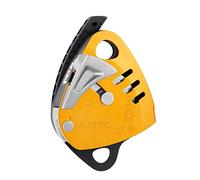 Petzl, Maestro® S, Descensor con Polea De Bloqueo Integrado, Amarillo, S, Unisex-Adulto
