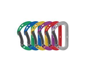 Petzl - Mosquetones Escalada - Pack 6 Spirit Courbe - Amarillo Amarillo one size