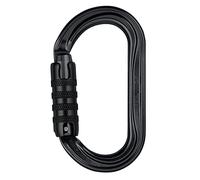 PETZL, Ok - Mosquetones Negros TRIACT-Lock