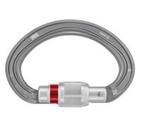 Petzl Omni Screw-Lock Mosquetón de rosca Talla única Plateado
