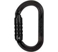 Petzl Oxan mosquetón de seguridad de triple acción para trabajos en altura versión internacional - Black