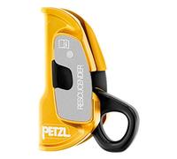 Petzl Rescuecender, Abrazadera De Cuerda Abierta Con Levas Roce Unisex, Amarillo (Yellow), Talla Única